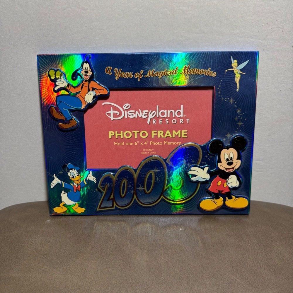 Disneyland Resort Holographic 2000's Photo Frame